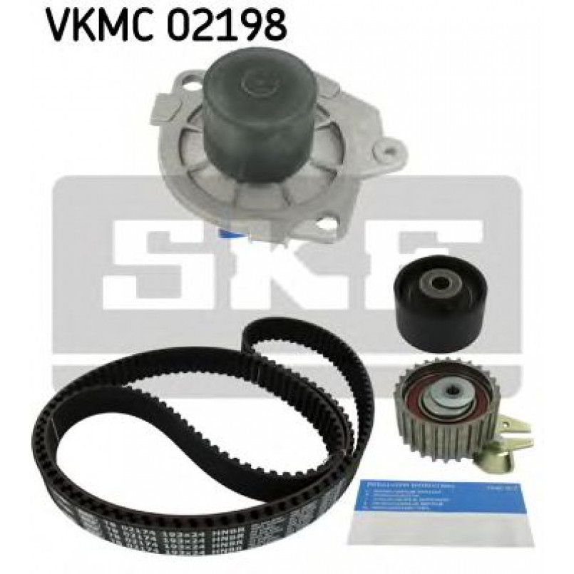 VKMC 02198 SKF - Насос охолоджуючої рідини + комплект зубчатого ремня